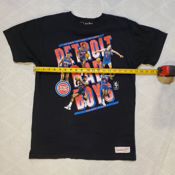 NBA Detroit Bad Boys Pistons T-Shirt - Size Medium (M) - Picture 9 of 11